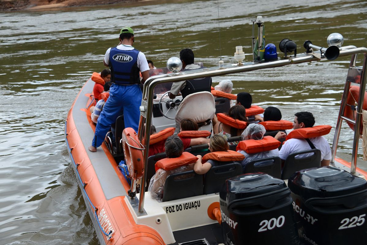 11 Boarding The Boat On The Brazil Iguazu Falls Boat Tour